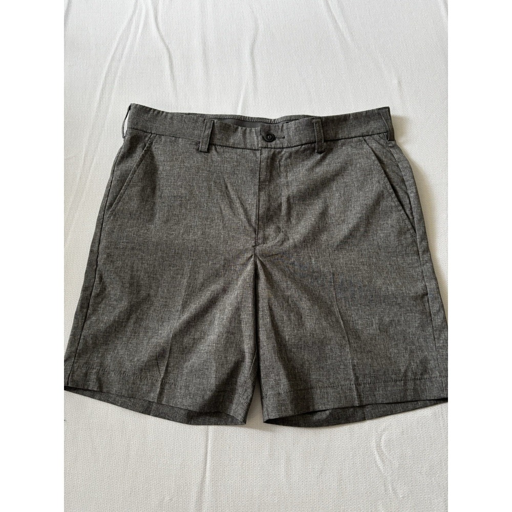 Grand Slam Golf Shorts Men's 32x7 Gray Poly Blend Outdoor Athleisure
